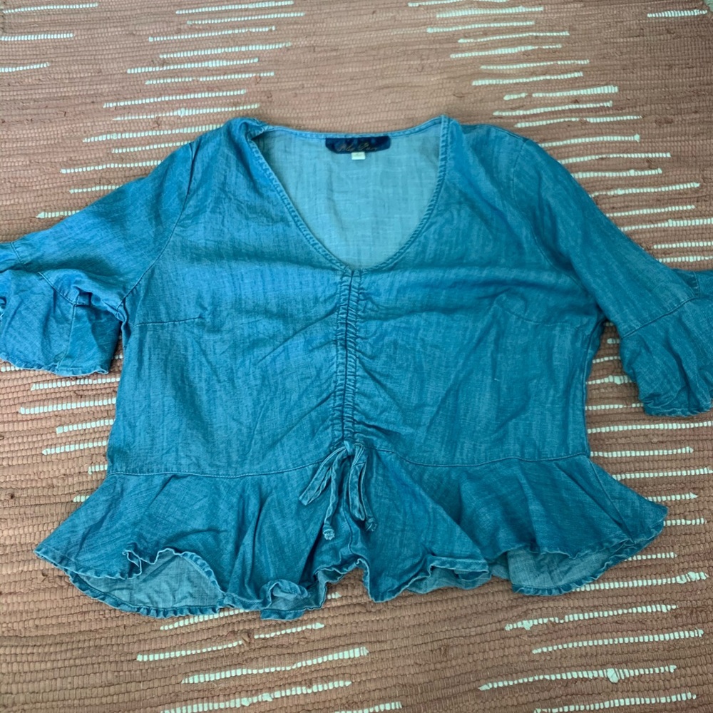 Blue blouse